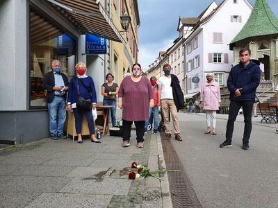Die Stolpersteine strahlen wieder.
