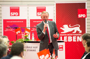 Claus Schmiedel auf dem Dreikönigstreffen in Langenargen